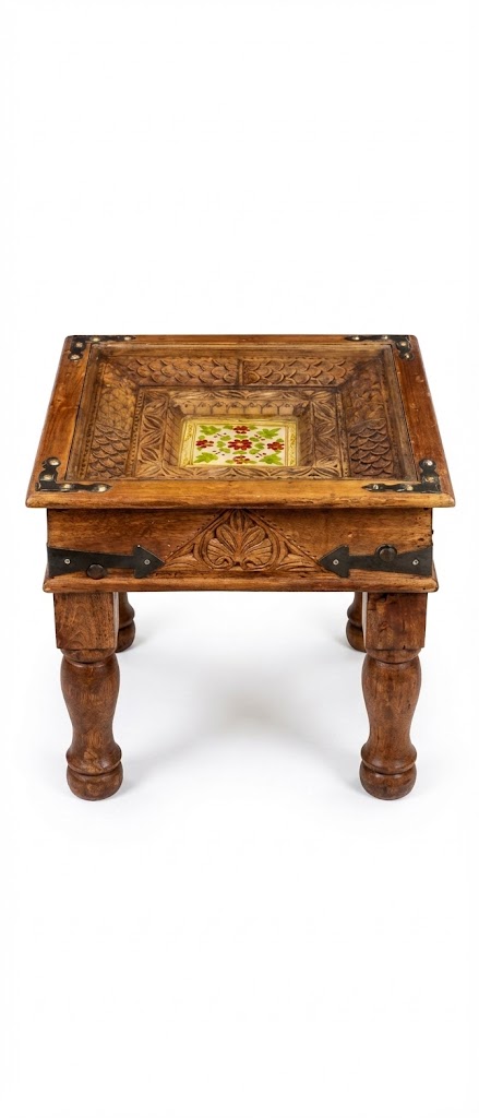 Square Wood Coffee Table